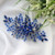Beryuan Women Royal Sapphire Opal Hair Comb Bridal Blue Crystal Flower Wedding Hair Accessory Gift For Her Party Headpiece For Bride Bridesmaid Girls(blue)