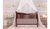 Dream On Me Violet 7-in-1 Convertible Crib Cherry