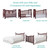 Dream On Me Violet 7-in-1 Convertible Crib Cherry