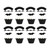 Birthday Cupcake Muffin Baking Paper Picks Cake Babyinsert Appetizer Infantshower Mustache Topper Graduation Bowls