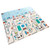 Generic Double-sided Baby Game Playmats With Crawling Mat, Foldable Picnic Pad