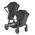 Contours Legacy Grow-with-me Standard Stroller, Dark Gray Black, Unisex