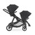 Contours Legacy Grow-with-me Standard Stroller, Dark Gray Black, Unisex