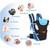 Newborn Carriers Infant Baby Front And Back Carrier Adjustable 4-positions Carrier Child Toddler Backpack Wrap Rider Sling, Soft & Breathable Cotton