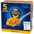 Kraft Original Mac N Cheese Macaroni And Cheese Dinner, 5 Ct Pack, 7.25 Oz Boxes