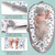 Baby Lounger Baby Nest 100% Soft Breathable Newborn Lounger Perfect For Tummy Time & Play, Portable Infant Floor Seat Cushion For Travel, Suitable For 0-24 Months