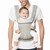 Laverner Omni 360 All-position Baby Carrier For Newborn To Toddler With Lumbar Support (7-35 Pounds), Pearl Grey