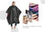 Perfehair All Purpose Hair Chemical Styling Cutting Salon Cape, Waterproof, Stain Resistant, Light Weight, Black