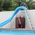 Essentially Yours Rolling Pool Storage Organizer Bin, Standard Size, 18" W X 18" L X 21" H, Brown