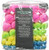 Conair Foam Sponge Self-fastening Assorted Barrel Size Rollers In Reusable Zipper Case In Neon Colors, 48ct