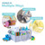 Large Baby Diaper Caddy Storage Organizer For Nursery Portable Diaper Basket For Changing Station B