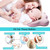 Hidetex Nursing Pillow - Newborn Head Support Pillow With Breathable Memory Foam