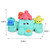 Bath Toys For Toddlers, 5 Pcs Bath Tub Toys Set, Spray Water Toys For Kids, Best Gifts For Boys & Girls F-363
