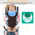 Imountek Baby Carrier Breathable Adjustable Wrap Sling Backpack Front Back Chest Infant Carrier Bag Blue