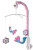Botanical Pink Musical Baby Crib Mobile