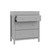 Storkcraft Horizon 3 Drawer Modern Changing Vertical Dresser Pebble Gray Finish