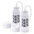 Podee Hands Free Baby Bottle - Anti-colic Feeding System 9 Oz (2 Pack - Elephant)