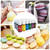 Danning 12/24pcs 10ml Food Coloring Set Tasteless Highly Concentrated Multipurpose Vibrant Rainbow Color Liquid Food Dye For Baking Cooki