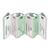 Godecor 14 Pcs Baby Playpen Toddler Activity Center Infant Play Yard Safty Gate,green