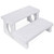 Plastic Weather Resin Multi Purpose Spa Hot Tub Pool-step Non Slip Steps, White