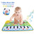 Herchr Baby Music Mat, Children Crawling Piano Carpet Educational Musical Toy Kids Gift, Baby Music Carpet, Baby Play Mat