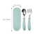 Hemoton 2 Sets Children Spoons And Forks Children Flatware Sets Cartoon Tableware Kits