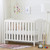 South Shore Reevo Baby 3-in-1 Convertible Crib, White
