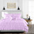 Twin/twin Xl Comforter Multi Ruffle Lilac Luxurious Collection Microfiber Fill Duvet Insert Box Stiched Quilted Fluffy Soft All Season Comforter With Pillowcases & Premium Piping
