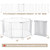 198 Inch 8 Panel Super Wide Adjustable Baby Gate And Play Yard Or Barrier, 3-in-1, Bonus Kit