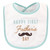 Hudson Baby Infant Cotton Terry Drooler Bibs With Fiber Filling 10pk, Holiday Birthday, One Size
