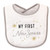 Hudson Baby Infant Cotton Terry Drooler Bibs With Fiber Filling 10pk, Holiday Birthday, One Size