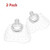 H-z-j Nipple Shield - Premium Contact Nippleshield For Breastfeeding (2 Pack)