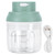 Electric Mini Food Garlic Chopper, 250ml Electric Mini Garlic Chopper, For Baby Food Salad Grinder, Blender Garlic Meat Chopper/food Chopper Green