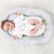 Dragonus Baby Bassinet Bed 90x50cm Breathable Portable Infant Lounger Crib Nest