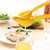 Lemon Squeezer,casewin Lime Squeezer, Citrus Juicer, Orange Juice Squeezer, Lemon Juicer Manual Press, Hand Juicer Kitchen Tool(yellow)