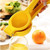 Lemon Squeezer,casewin Lime Squeezer, Citrus Juicer, Orange Juice Squeezer, Lemon Juicer Manual Press, Hand Juicer Kitchen Tool(yellow)