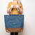 Pavilion-  Navy Blue Extra Large Canvas Tote Diaper Bag Large Work Bag