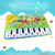 Meitianfacai Deals Toys Hot Kids Baby Zoo Animal Musical Touch Play Singing Carpet Mat Toy