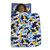 Warner Bros. Male Blue, White, Yellow, Multi-color Polyester Nap Mats