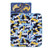 Warner Bros. Male Blue, White, Yellow, Multi-color Polyester Nap Mats