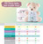 Baby Swaddle Blankets For Newborn Girl, Small/medium 0-3 Months Old, 3 Set Of Adjustable Infant Wrap, Pink, Grey & Mint