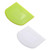 Peryerana 2pcs Baking Cream Icing Scraper Cake Dough Fudge Cheese Pe Scraper Non-stick Spatula Baking Tool