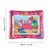 Mixfeer 50 * 60cm Baby Colorful Inflatable Water Play Mat Tummy Time Infant Fun Mat Child Development Play Center With Hand Inflator Pump For 4~6 Years Old Infants--pink