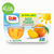 Dole Fruit Bowls Yellow Cling Diced Peaches In 100% Fruit Juice, 4 Oz Bowls, 4 Cups Of Fruit