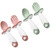 Hemoton 1 Set Baby Spoon And Fork Silicone Tableware Practical Baby Cutlery