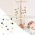 Ybeauty Wind Chime Rattle Cartoon Plush Cute Baby Crib Mobile Wind Chime Home Decoration