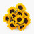 Sunflowers Hand-tied Bouquet- No Vase- Flower Delivery Service Bloomsybox
