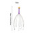 3pcs Scalp Massager, Tsv Handheld Head Massage Tingler, Head Scalp Scratcher, Scalp Massager Tool For Deep Relaxation, Stress Relief And Hair Stimulation (random Colors)