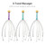 3pcs Scalp Massager, Tsv Handheld Head Massage Tingler, Head Scalp Scratcher, Scalp Massager Tool For Deep Relaxation, Stress Relief And Hair Stimulation (random Colors)