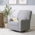 Davinci Perry Swivel Glider In Misty Grey